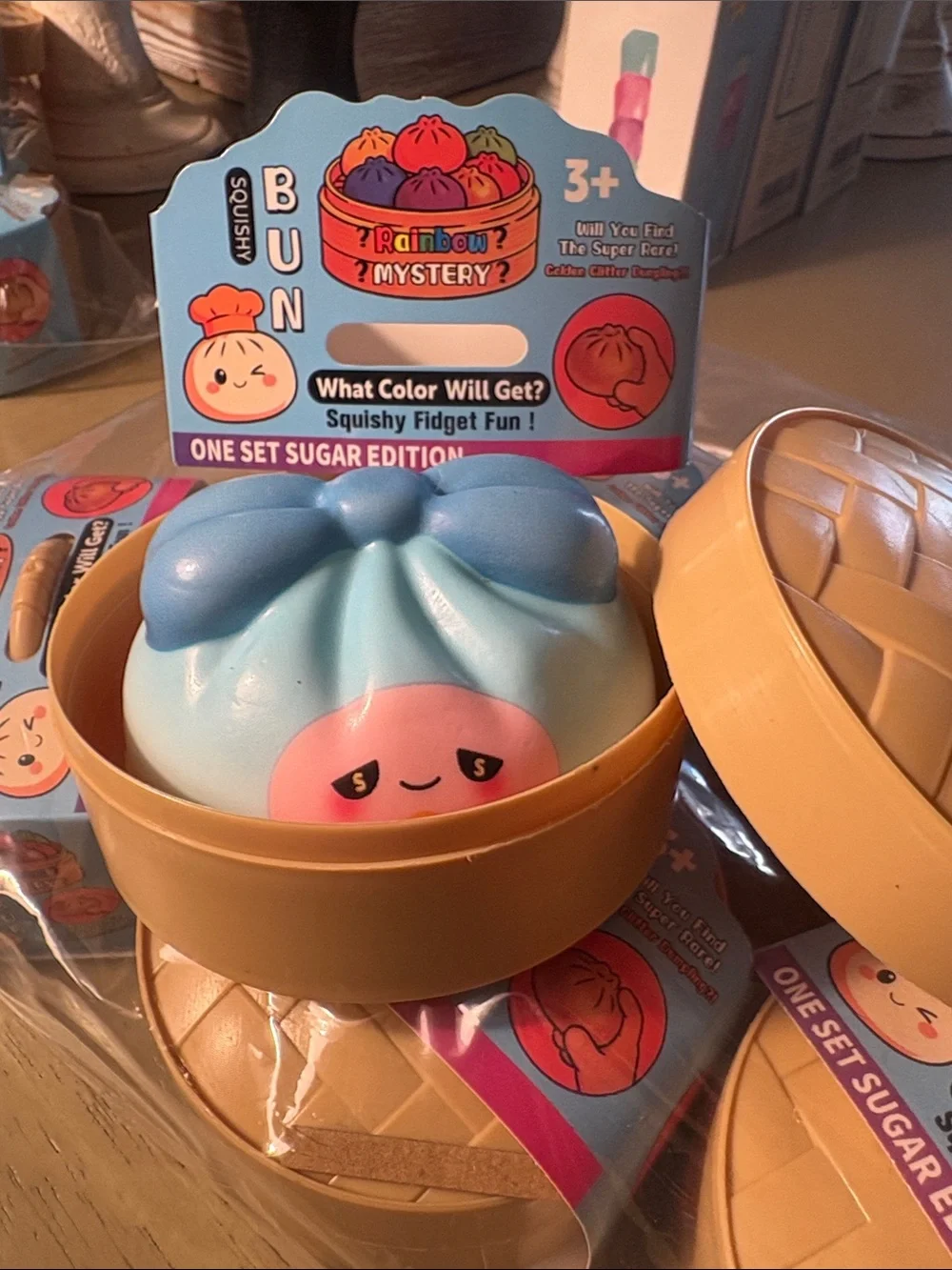 SQUISHY SUGAR BUN soft squeezable